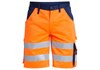 Shorts 6501-770 EN 20471 / Kl.1, orange/marine1006