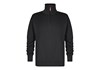 Sweatshirt Mit Hohem Kragen Anthrazit Grau 8014-136 (79) S