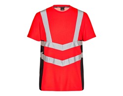 Safety T-shirt S/S Rot/Schwarz 9544-182 (4720)