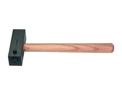 Stockhammer mit Stiel 36 cm, Kopf 45/45 mm (ohne Einsatz)