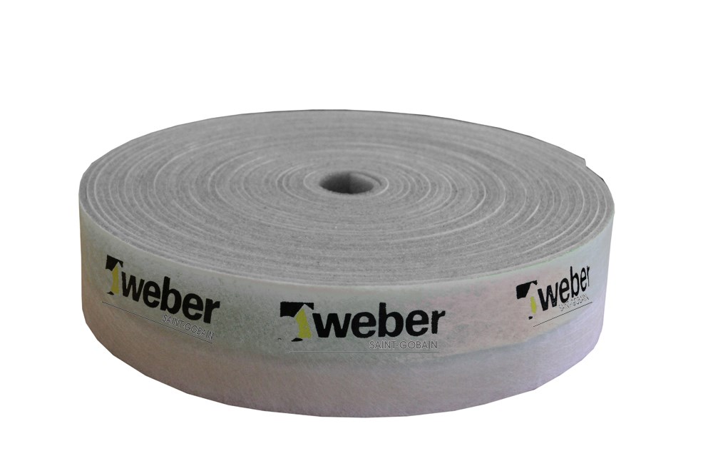 Weber Randdämmstreifen RS 8-50, Rolle 25 m