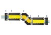 Überfahrtschutz-System für Kabel & Schläuche - Basiselement (1) 880/600/75 mm