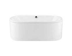 Badewanne Classic Duo Oval freistehend