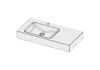 SCHMIDLIN Waschtisch LOTUS, alpinweiss