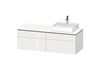 DURAVIT Unterbau L-CUBE, weiss matt