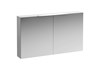 KELA Spiegelschrank BASE, weiss matt