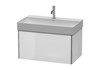 DURAVIT Unterbau XSQUARE, weiss matt