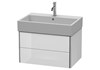 DURAVIT Unterbau XSQUARE, weiss matt