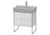 DURAVIT Unterbau XSQUARE, weiss matt