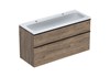 GEBERIT Waschtischkombination ICON, lava matt