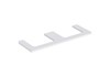 GEBERIT Abdeckplatte ONE, weiss hochglanz