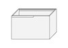 INDA Seitenschrank PRESTIGE CLASSIC, Matt lackiert
