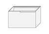 INDA Seitenschrank PRESTIGE CLASSIC, Matt lackiert