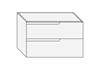 INDA Seitenschrank PRESTIGE CLASSIC, Holzlaminat