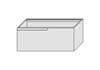 INDA Seitenschrank PRESTIGE CLASSIC, Holzlaminat