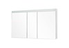 KELLER A Spiegelschrank LUCE LED, weiss