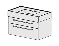 Badmöbel Svelto 61 cm