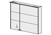 FRAMO Spiegelschrank COOL, Modern Standard