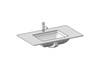 FROIDEVA Einbauelement Gehro, Glas extraweiss/Corian