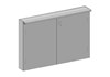 FROIDEVA Spiegelschrank Combo Mur, Fortuna