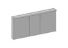 FROIDEVA Spiegelschrank Combo Mur, Fortuna