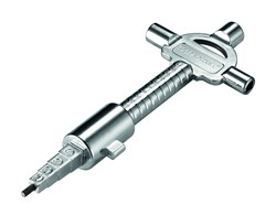 Technocraft Bauschlüssel / Multifunktional-Schlüssel CH-Modell, Länge 180 mm